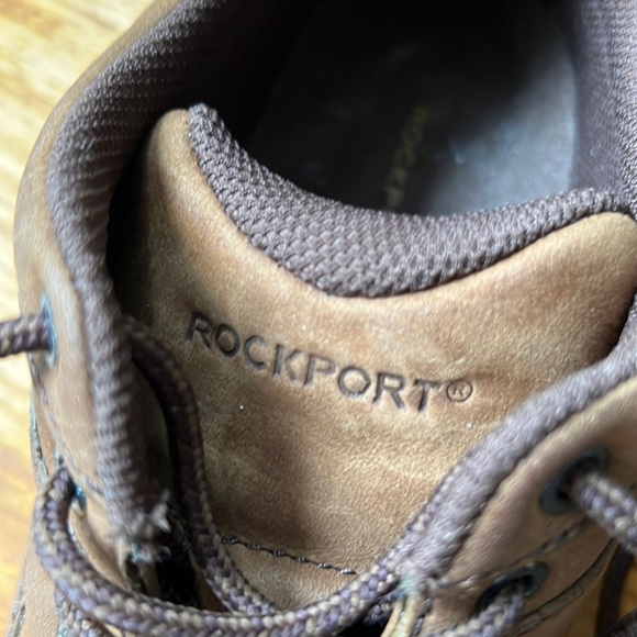 Rockport Prowalker Brown Leather Comfortable Walking Oxford Shoes - Picture 10 of 12